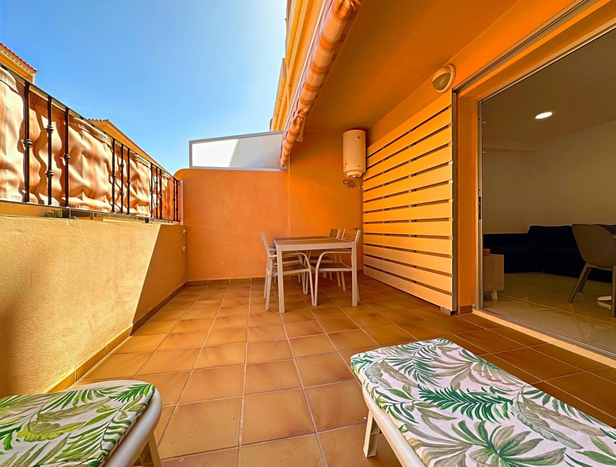 Los Cristianos Piscina Y Terraza エクステリア 写真